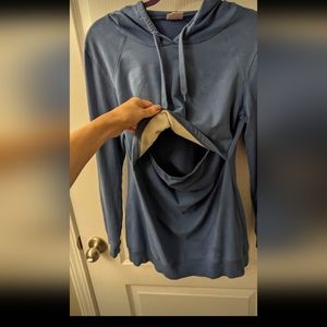 Boob Design sweater with nursing access